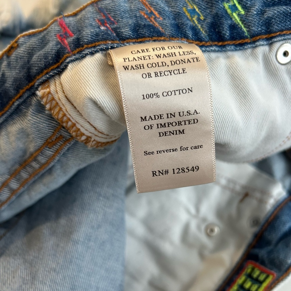 Aviator Nation Distressed Denim Shorts 25 - Picture 7 of 7